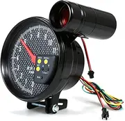 Labymos 5 Inch Diameter Tachometer Carbon Fiber Face 7 Colors Optional with LED Pointer