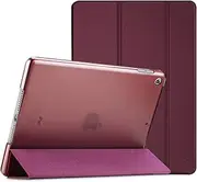 ProCase iPad 10.2 Case 9th Gen 2021/ iPad 8th Gen 2020/ 7th Gen 2019, Slim Stand Hard Back Shell Protective Smart Cover Case for 10.2 Inch iPad 9/8/7 -Wine