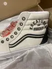 Vans Off The Wall High Top Kreatures Of Habit Shoes Mens Size 7.5 Womens Size 9