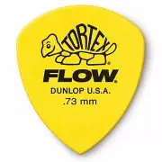 Dunlop 558P73 Tortex Flow Standard Guitar Picks, .73mm, 12-Pack