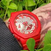 Garnet Dial Casioak G-SHOCK GA-2100 Dial Mod Custom G-Shock