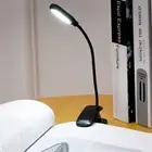 Clip On Bedroom Goosenecks Clip Nightlight Book Light LED Lighting Desk Lamp