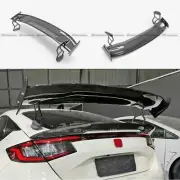 For Honda Civic Hatchback FL5 Rear Trunk GT Spoiler Wing Carbon Fiber Bodykits