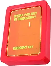 MAGICLULU 1 Set Wall Mounted Fireproof Key Lock Box Emergency Access Storage for Home Weatherproof Design Secure Key Holder for Quick Release Evacuation Compact Multifunctional