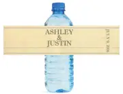 100 Old Label Wedding Anniversary Engagement Party Water Bottle labels Birthday