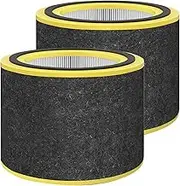 Jusfoouo FLT151 H13 Filter V Compatible with AC3000, AC151, AP3151, AC3000W, AC151W, AIRSAFE Series, FLT151, 2 HEPA + 4 Pre-Filter