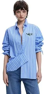 [Desigual] Women's Cam_Dont Do It T-Shirt, Blue