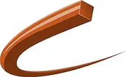 [Husqvarna] 597668910 Nylon Cord Optic Adra, 1.1 x 21.3 ft (2.7 mm x 55 m)