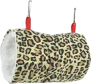 BELLIFFY Hanging Pets House for Animals Comfortable Tunnel for Hamsters Guinea Pigs and Ferrets Safe Hideout for Play and Rest Cozy Bed for Pet Cages