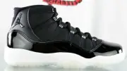 NEW Nike Air Jordan Retro 11 XI Black Jubilee White GS Size 7Y 378038 011
