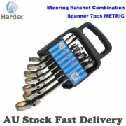 IHARDY 7PC Flex Head Ratchet Spanner Wrench Set