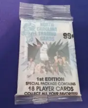 1989 NORTH CAROLINA'S FINEST COLLEGIATE COCA-COLA PACK MICHAEL JORDAN FRONT #15
