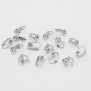 Clip On Earring Findings For Jewelry Crafting Open Loop With 5 MM Cup