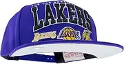 Mitchell & Ness Chicago Bulls 6X NBA Finals Championship Snapback Cap, Adjustable Hat Black Red, Black Red, One Size