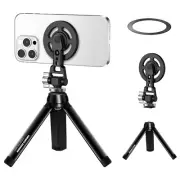 Aluminum Magnetic Stand Mount for iPhone,Cellphone Tripod Mount Smartphone Tr...