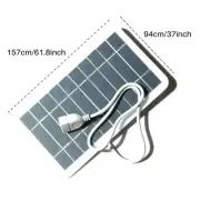 Solar Panel Outdoor Usb Portable Mini Fast Travel Phone Diy Solar Charger
