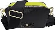 [CHARO GARCIA] Premium Crossbody Handbags for Women. Italian Leather Shoulder Bag with Adjustable Strap. Made in Italy Size 8.2 in x 4.9 in