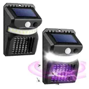 Solar Mosquito Zapper: Protect Your Outdoors from Pesky Insects (2-Pack)