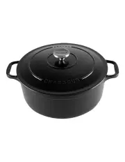 [Chasseur] Round French Oven 20cm 2.5 Litre in Matte Black