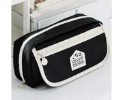 Cute Panda Pencil Case Large Capacity Pencil Pouch 3-Layer Durable and Easy to Clean Zipper Pocket Bag with Handle Dewsign Office Organizer Gift for Studen