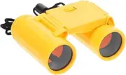 Yellow Binoculars Telescope for Outdoor Fun Present for Bird Watching Exploring Nature and Birthday Parties