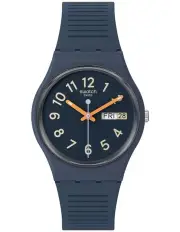 [Swatch] Trendy Lines At Night Watch in Navy