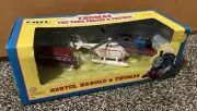 1997 Thomas the Tank Engine & Friends Ertl Bertie Harold & Thomas Vintage RARE