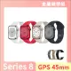 金屬錶帶組【Apple】Apple Watch S8 GPS 45mm(鋁金屬錶殼搭配運動型錶帶)