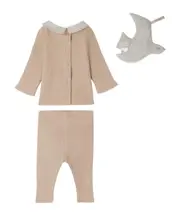 Denice trousers set 6M,3M taupe