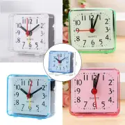 Bedside Small Alarm Clock Quartz Battery Morning Alarm Clock