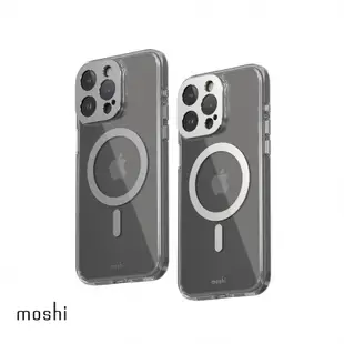 Moshi iPhone 15 Pro Max iGlaze 透明保護殼 殞石灰