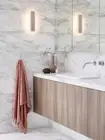 Beacon Lighting Chameleon LED Colour-Shifting Tall Wall Sconce Only in White