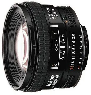 【全新】 Nikon AF 20mm Nikkor F2.8D (自動對焦) F/2.8D~榮泰貨 保固1年