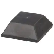 PK20 Black Self Adhesive Rubber Feet Large Stick On