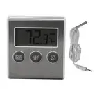 HG Digital Fridge Thermometer Alarm Memory Function Small Freezer Thermomete Hot