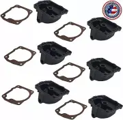 fits 6x Carburetor Float Bowl Chamber & Gasket For OMC Johnson Evinrude 433000
