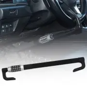 Car Steering Wheel Security Lock 5 Digit Steering Wheel to Pedal Hook Lock Black
