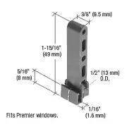 CRL G3088 Sliding Window Roller with 1/2" Nylon Wheel for Premiere Windows