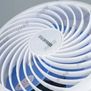 愛麗思IRIS日本空氣循環扇家用電風扇臺式靜音遙控小型夏季換氣隨身風扇-促銷