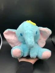 Cute Baby Elephant with Big Blue Ears Plush Toy Beautifull