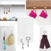 30 Pack Large Heavy Duty Adhesive Hooks Traceless And Multi No Damage