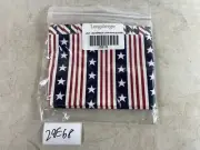 Longaberger Liner Linen 2000 Sparkler Star Spangled Stripe 2725170 New 29E68