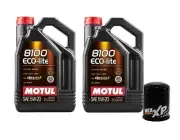 10L Motul 8100 ECO-LITE 5W20 Wix XP Filter Motor Oil Change Kit API SP-RC