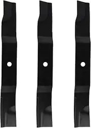 KANXAJJY (3PCS) 04771200 Lawn Mower Blades 52" Cut - Replaces OEM 04771200 - Fits Gravely ZT X, ZT XL Series, Ariens IKON X, XL 52" Zero Turn Lawn Mower Blade