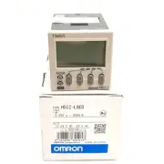 Omron H5CZ-L8ED Timer, SPDT, 9.999s to 9999H, 24VAC 12/24VDC Supply, 8-Pin Round