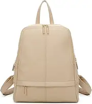 [Woodland Leathers] Women's Fashion Small Backpack, Womens Backpack With Anti Theft Zipper, Waterproof Faux Leather Back Pack Womens, 13" Tablet And Laptop Fashion Backpacks For Women