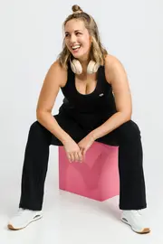 High Rise Jazz Pant--RUNB-B15309A