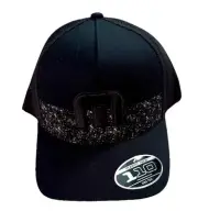 Men's TravisMathew "Splatter Icon" SnapBack Golf Hat NWT Cap Adjustable Black
