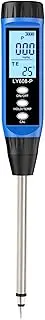Soil Nutrient Tester, Digital Soil Analyzer with LCD Screen, 0-1999mg/kg Measurement for Garden Orchard Fertilizer, Replaceable Electrodes