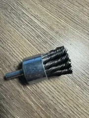 PFERD 83140 Knot Flared Cup End Brush | 1" Diameter | Carbon Steel Wire